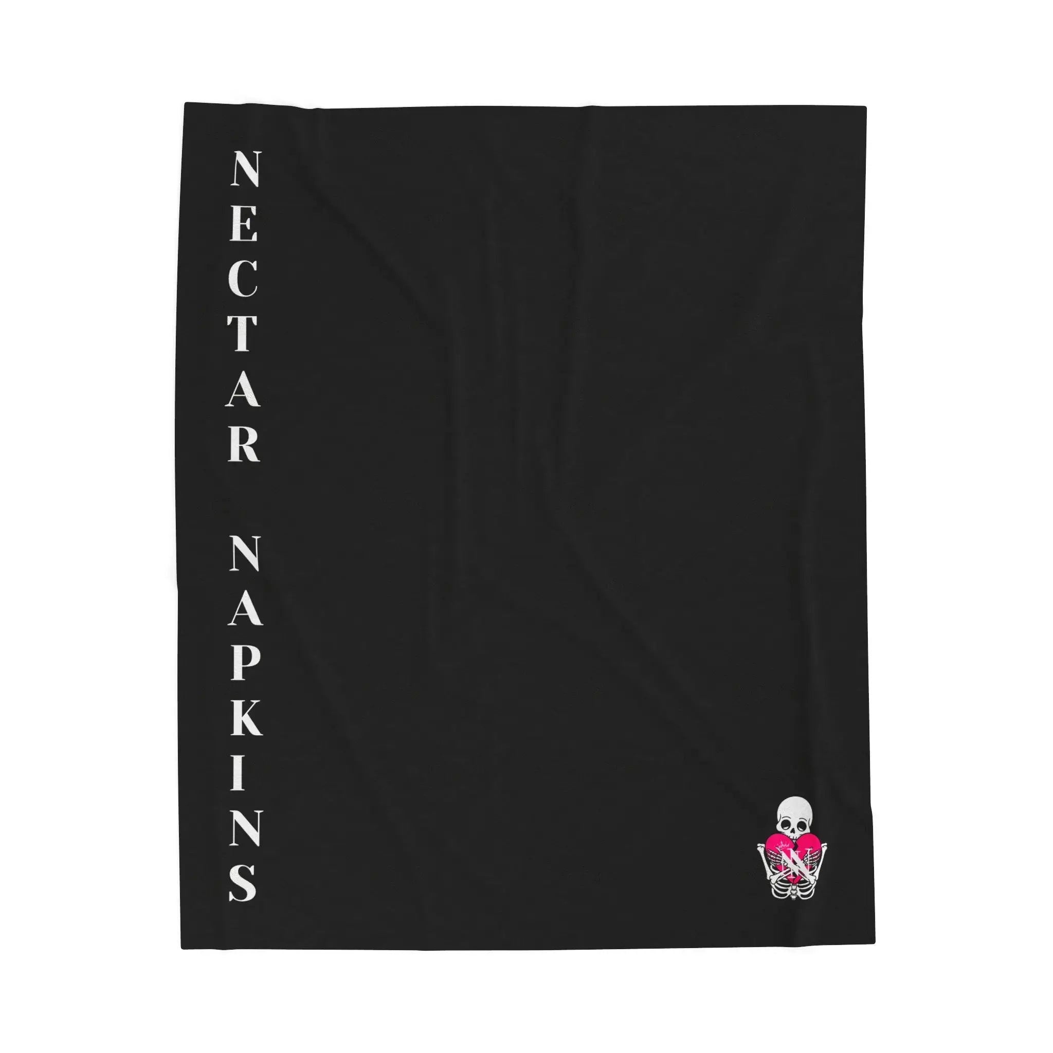 Nectar Napkins Brand Black Love Blanket