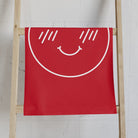 Yes Emoji Red Cum Towel