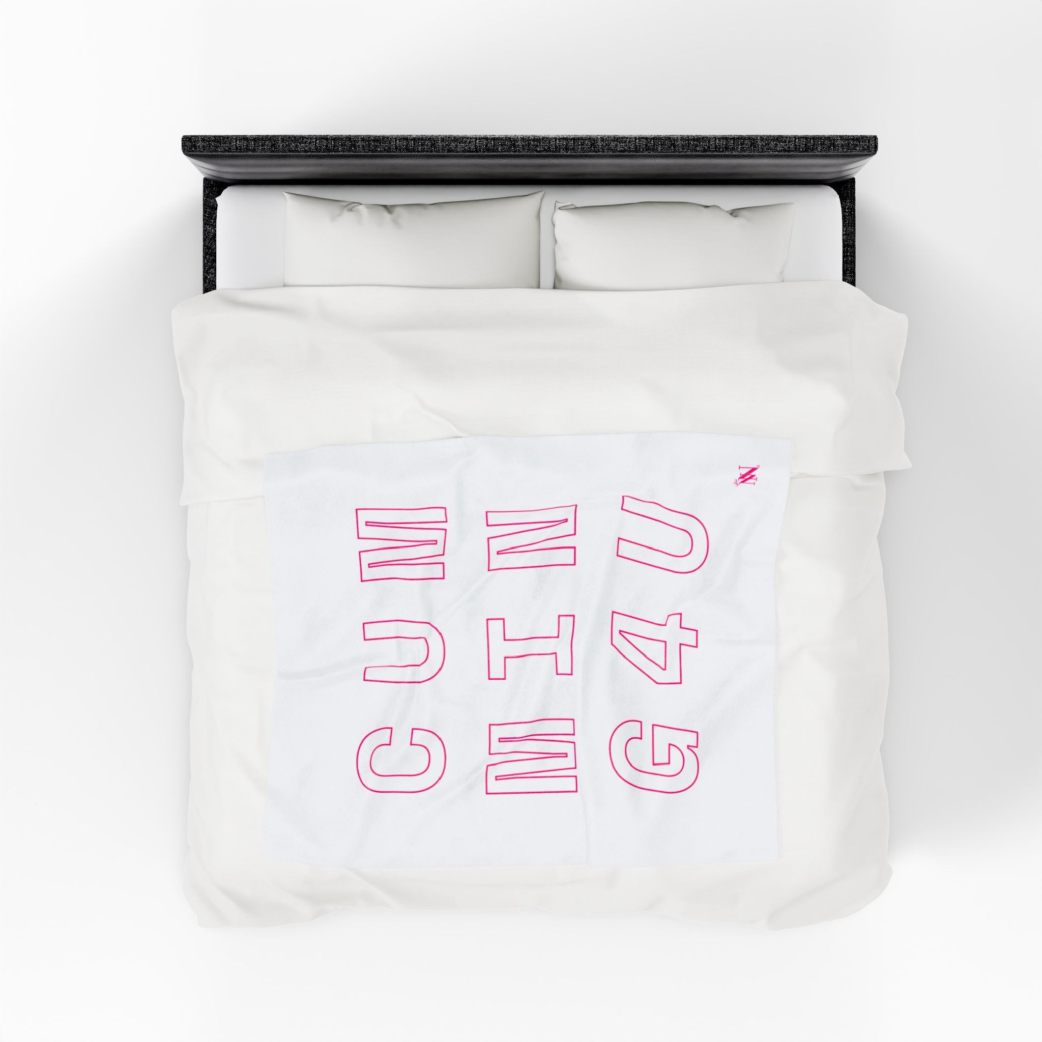 Hot Pink Cumming 4 U | Mix & Match Fun-Flirty Lovers’ Blankets