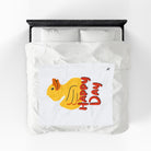 Happy Day Rubber Duck | Mix & Match Soft Fun-Flirty Lovers’ Blankets