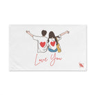 Love You Couple | Mix & Match Classic Fun-Flirty Lovers’ Towels