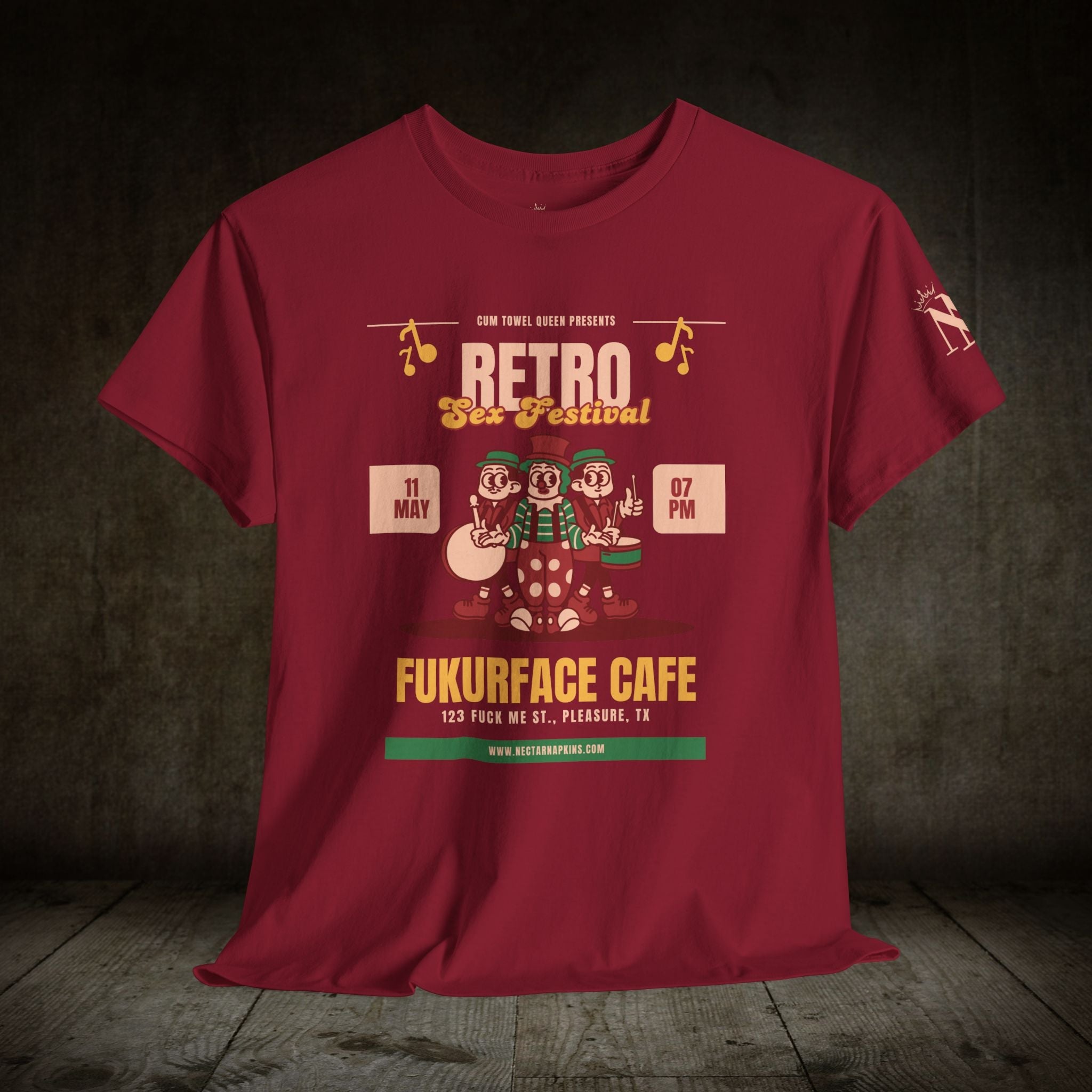 FUKURFACE Cafe | Mix & Match 100% Cotton Unisex Fun-Flirty Lovers’ Tees