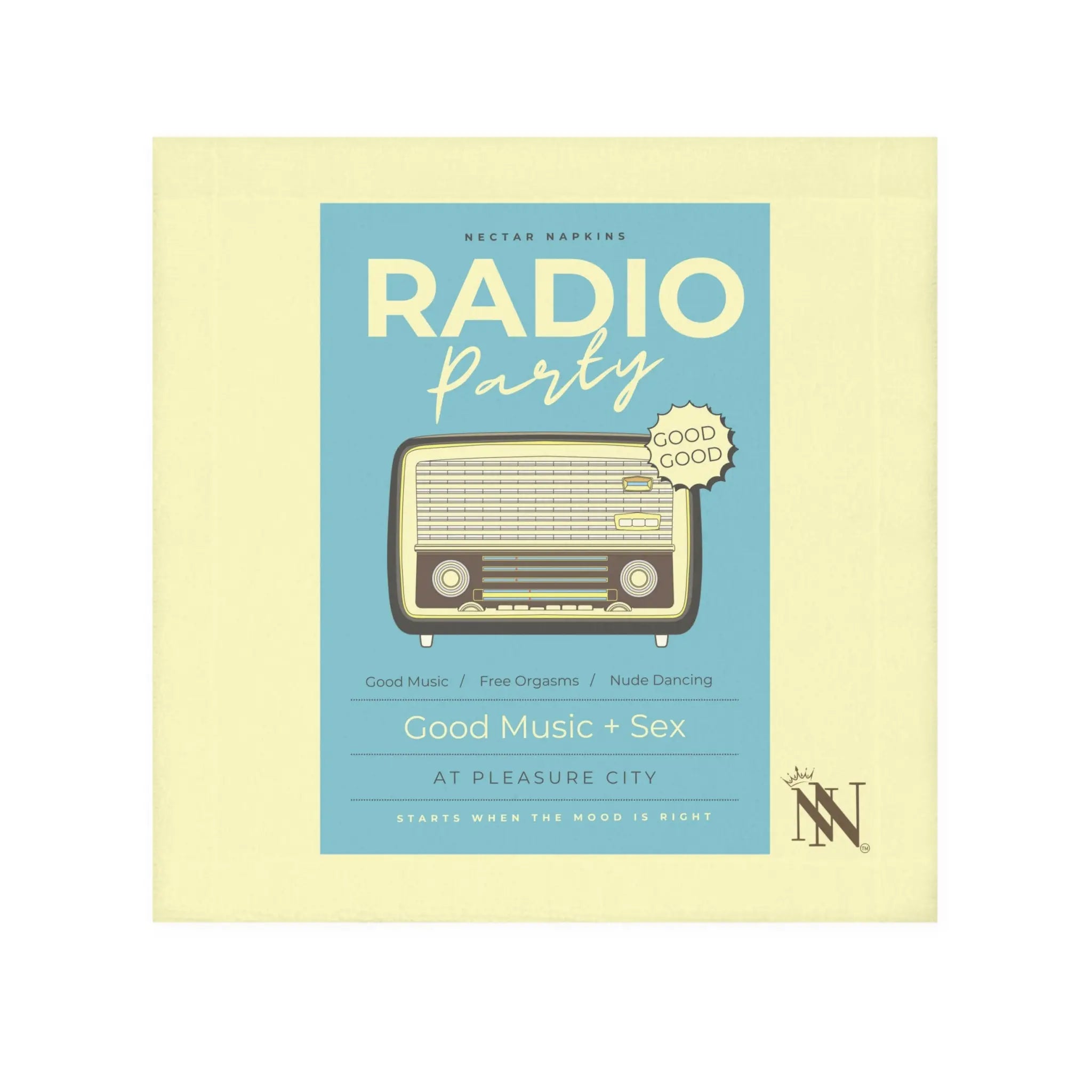 Radio Party | Mix & Match Lils’ Fun-Flirty Lovers’ Towels