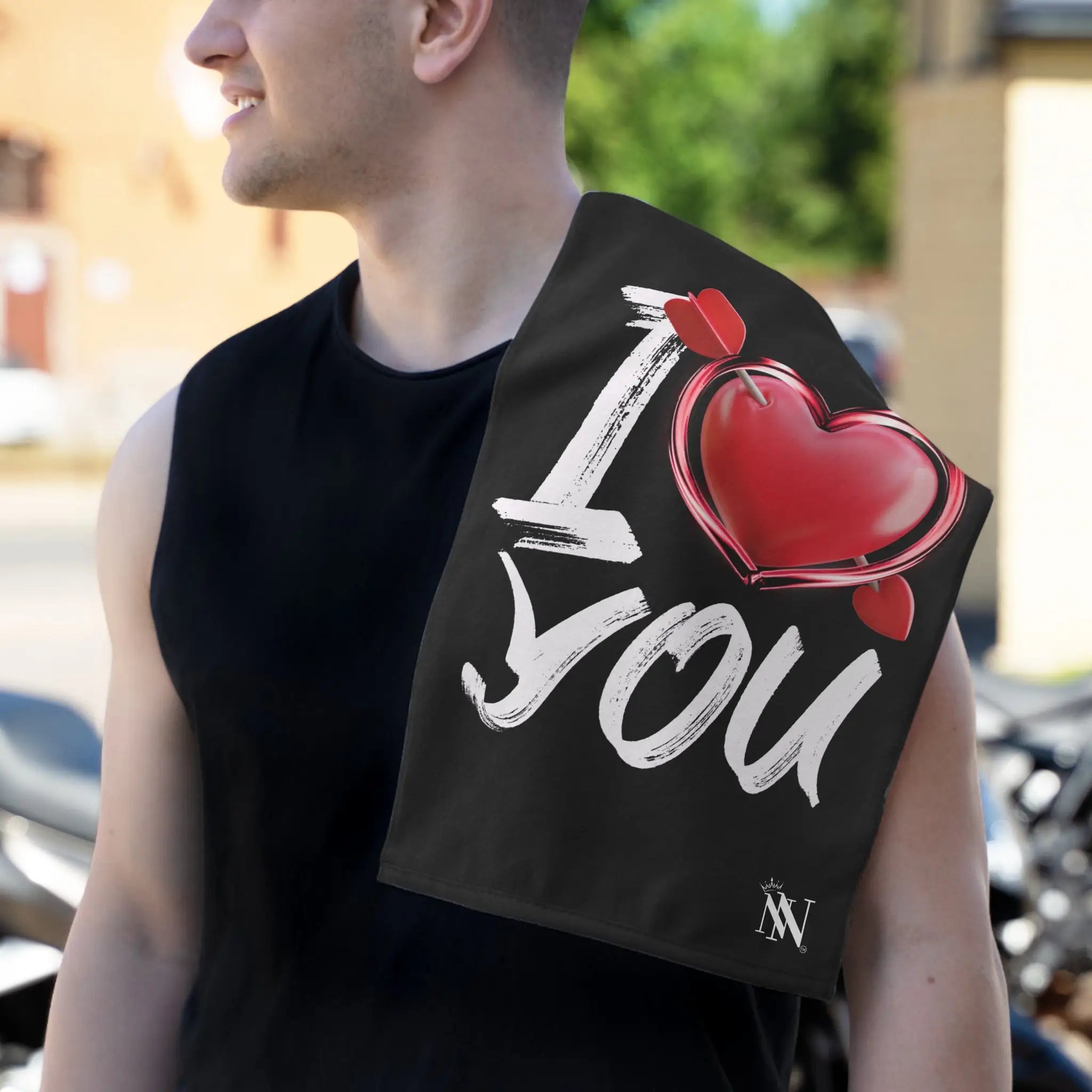 I Heart Arrow You Sex Towel