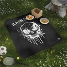 Rain On Me Splattered Skull | Nectar Napkins Fun-Flirty Lovers’ Sex Blankets