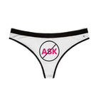 Don’t Ask | Mix & Match Women’s Fun-Flirty Lovers’ Thongs
