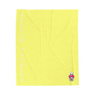 Nectar Napkins Brand Light Yellow Love Blanket