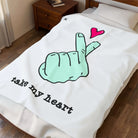 Take My Heart | Nectar Napkins Fun-Flirty Lovers’ Blankets