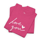 Love You with a Heart Sex Gifts for Her Graphic T-Shirt