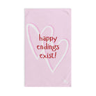 Happy Endings Exist! Two Hearts | Mix & Match Classic Fun-Flirty Lovers’ Towels