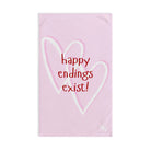 Happy Endings Exist! Two Hearts | Mix & Match Classic Fun-Flirty Lovers’ Towels