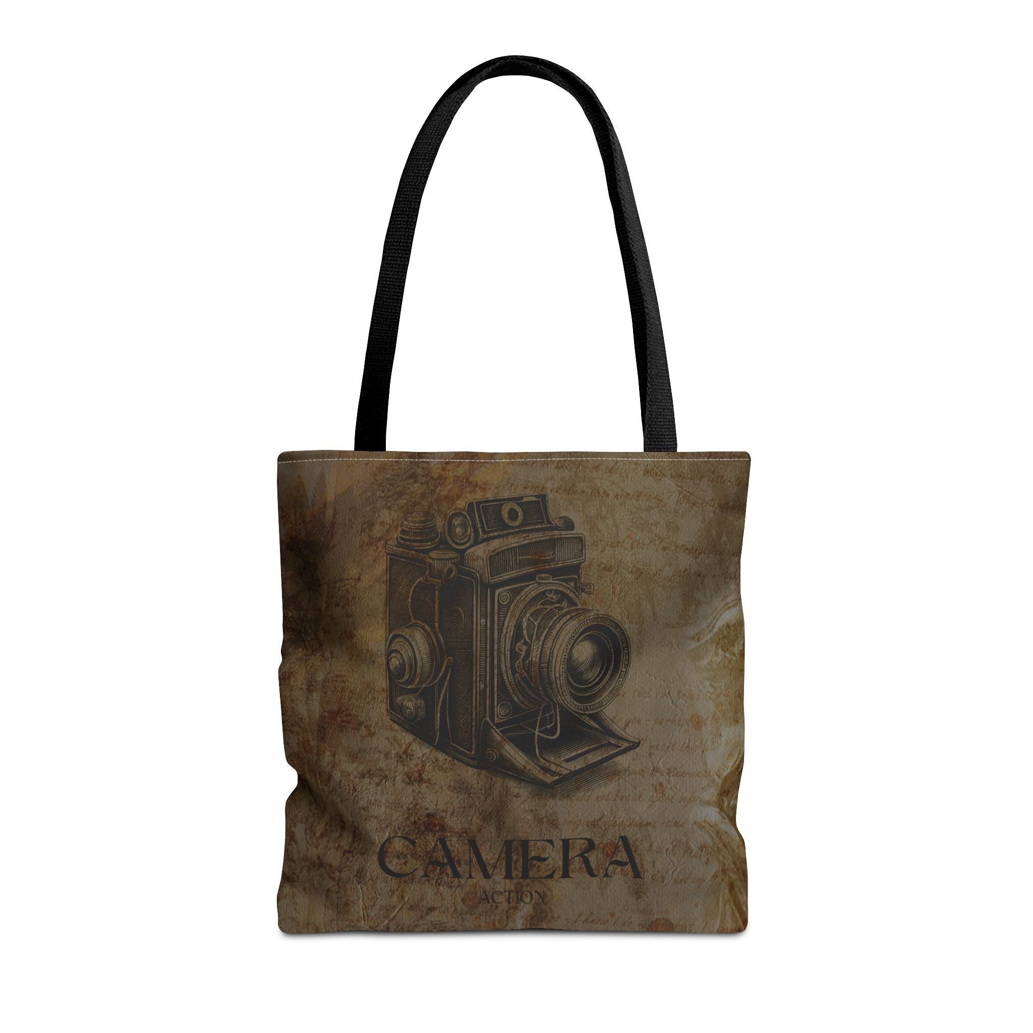 Vintage Camera Action Cute Flirty Fun Everyday Weekend Tote Bag