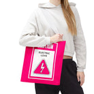 Caution Electric Love | Mix & Match Fun-Flirty Lovers’ Totes