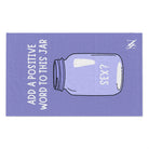 Positive Word Jar Sex? | Mix & Match Soft Fun-Flirty Lovers’ Towels