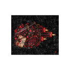 Wicked Hearts Club Valentines | Nectar Napkins Fun-Flirty Lovers’ Crushed Velvet Blankets