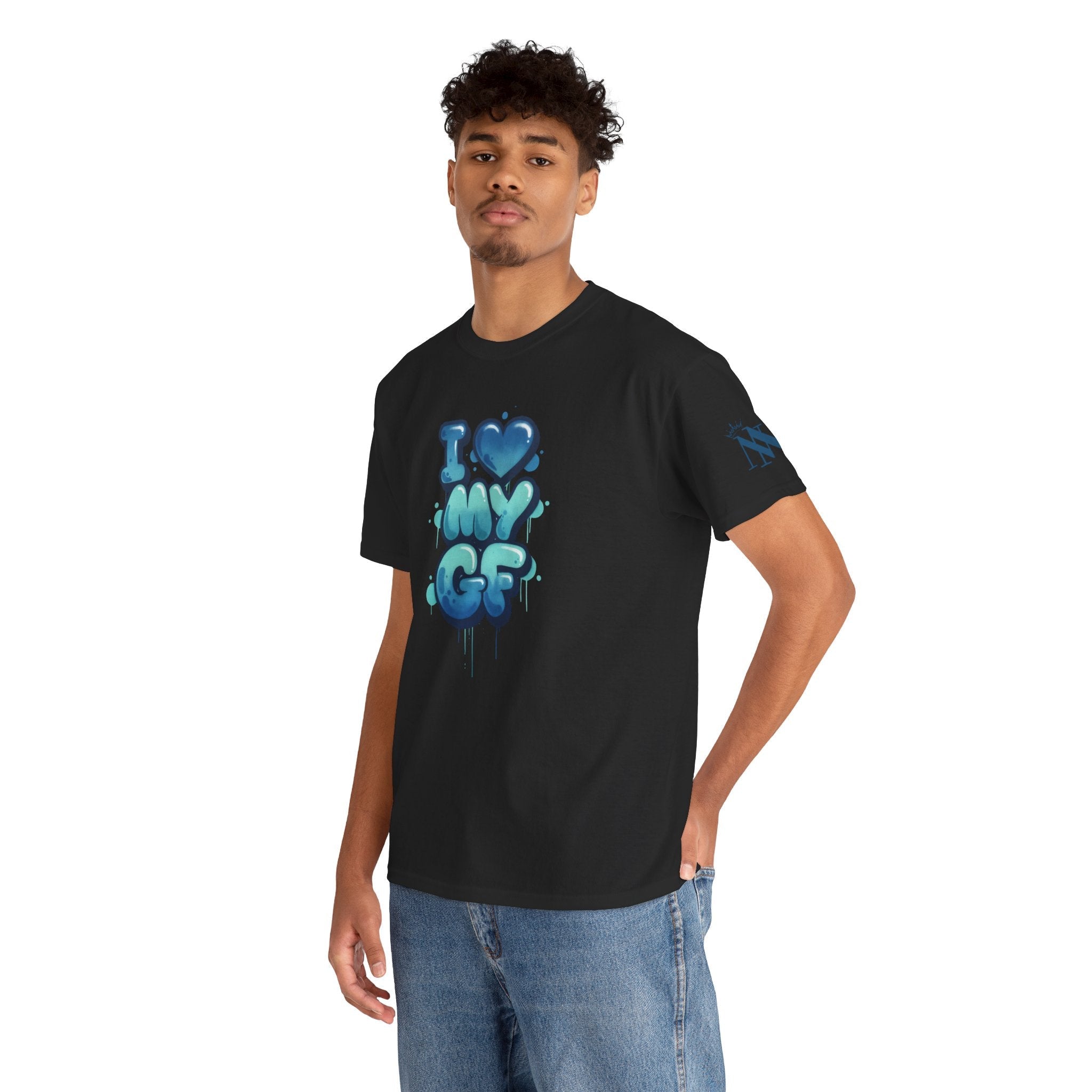I Heart My GF Tagged | Mix & Match Cotton Unisex Fun-Flirty Lovers’ T-Shirts
