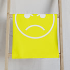 Angry Emoji Neon Yellow | Mix & Match Classic Fun-Flirty Lovers’ Towels