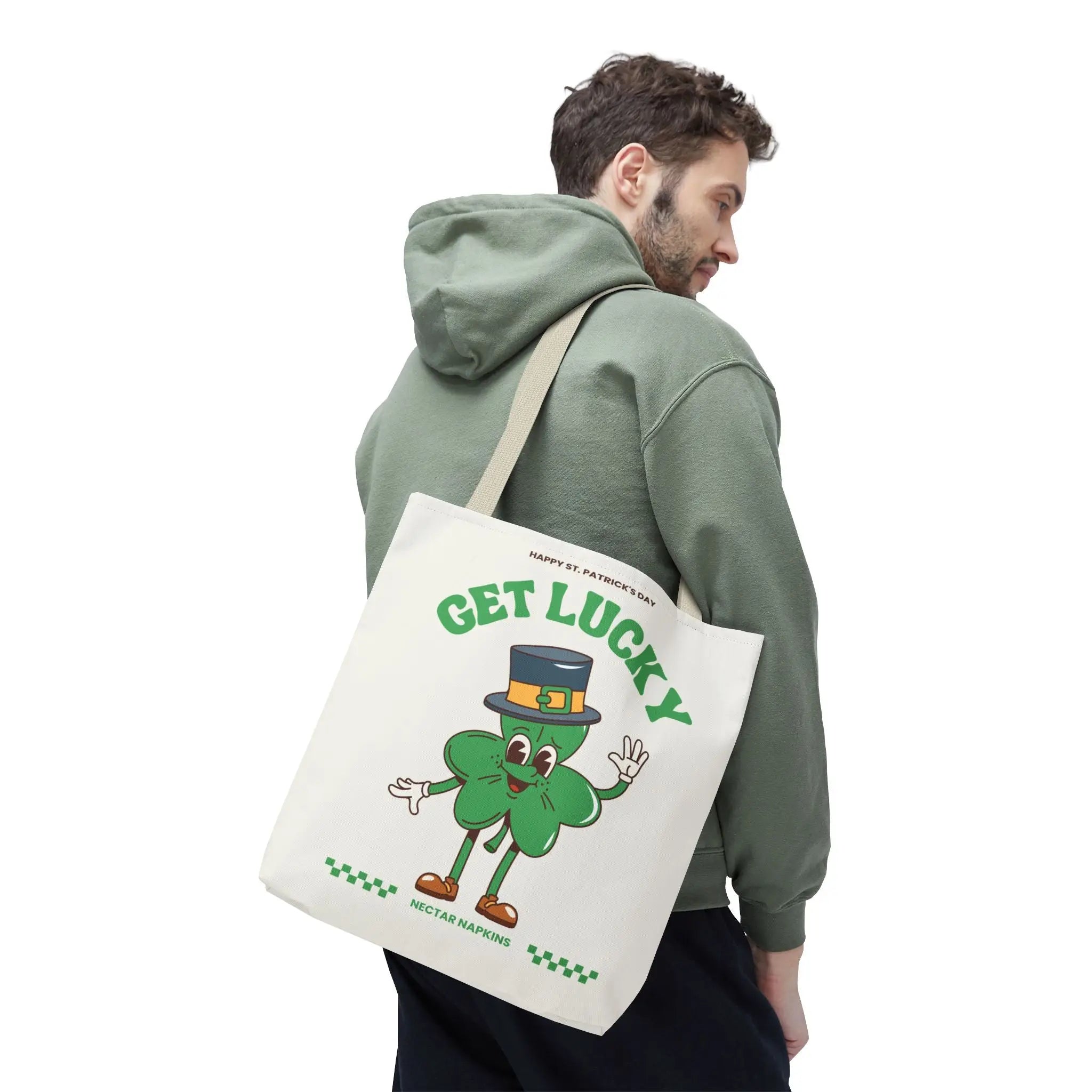 Get Lucky Shamrock St. Patrick’s Day | Mix & Match Fun-Flirty Lovers’ Totes