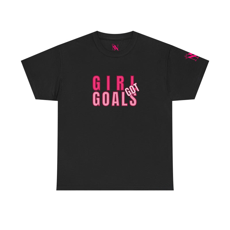 Girl Got Goals | Mix & Match Cotton Unisex Fun-Flirty Lovers’ T-Shirts