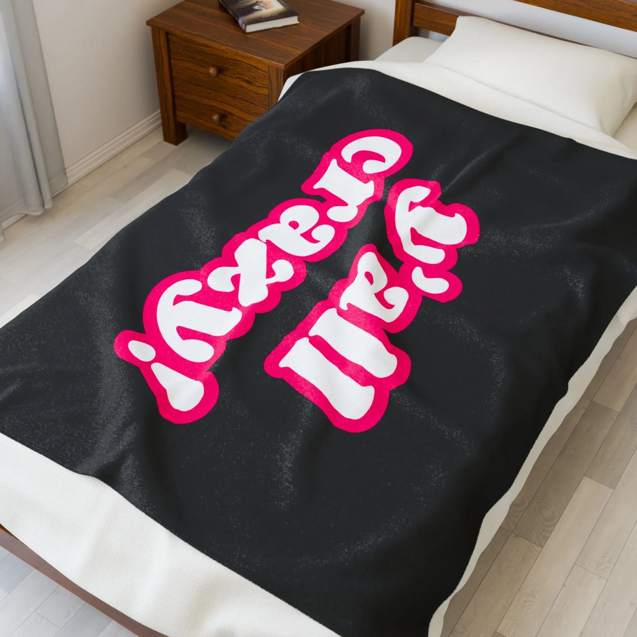 Y’all Crazy! | Mix & Match Velveteen Fun-Flirty Lovers’ Blankets