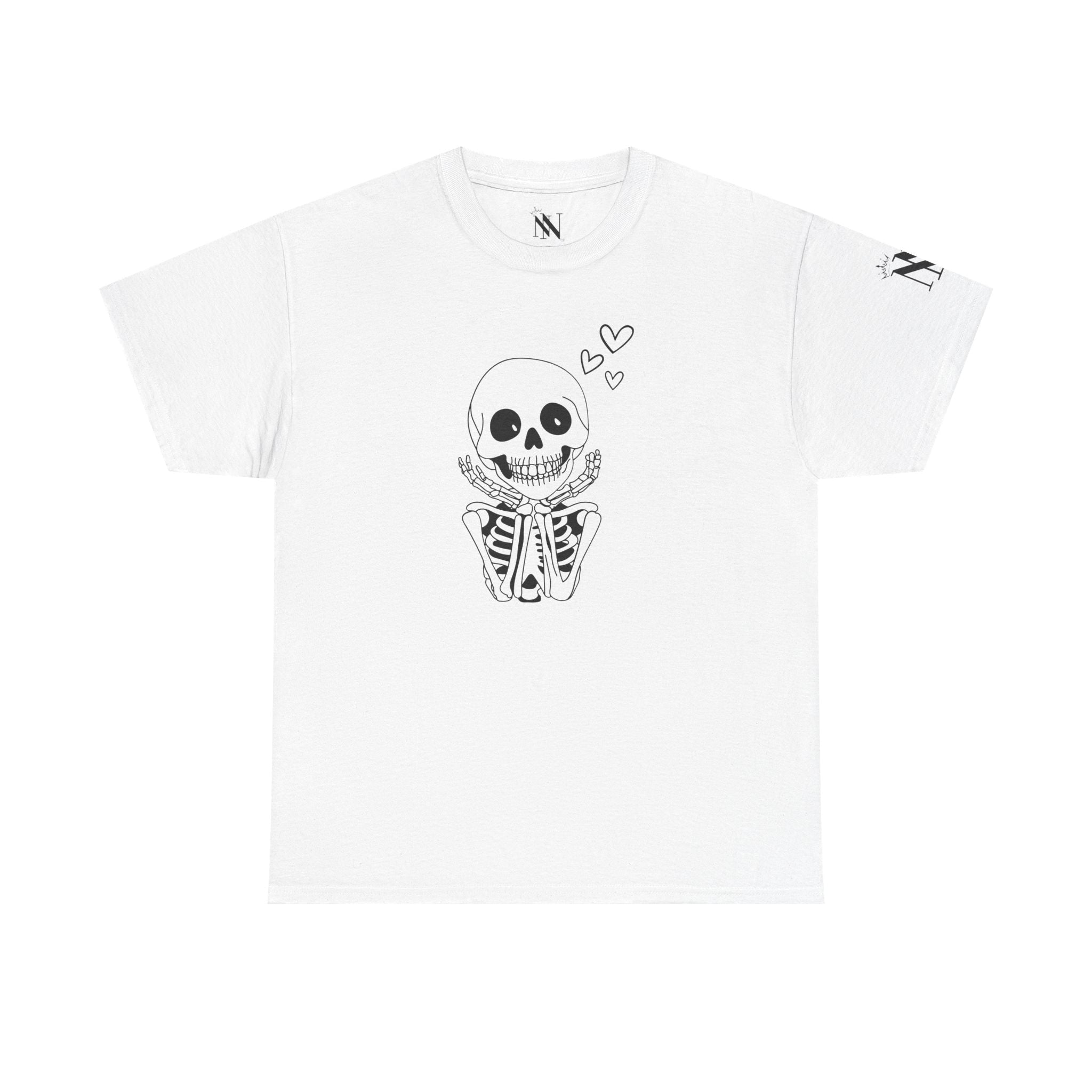 So In Love Skeleton | Mix & Match Cotton Unisex Fun-Flirty Lovers’ T-Shirts