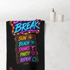 Spring Break Neon Sign XL Sex Towel