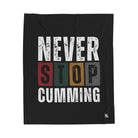 Never Stop Cumming | Mix & Match Velveteen Fun-Flirty Lovers’ Blankets