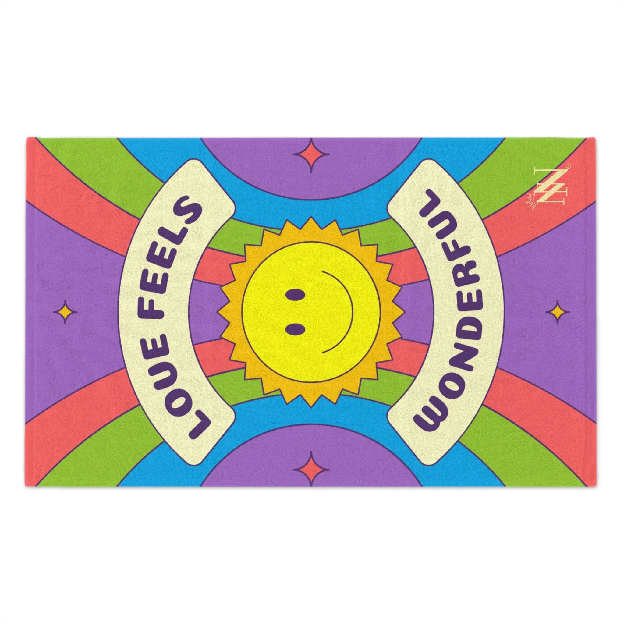Love Feels Wonderful Retro Sex Towel