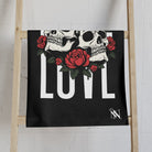 Roses Skulls & Love | Mix & Match Classic Fun-Flirty Lovers’ Towels