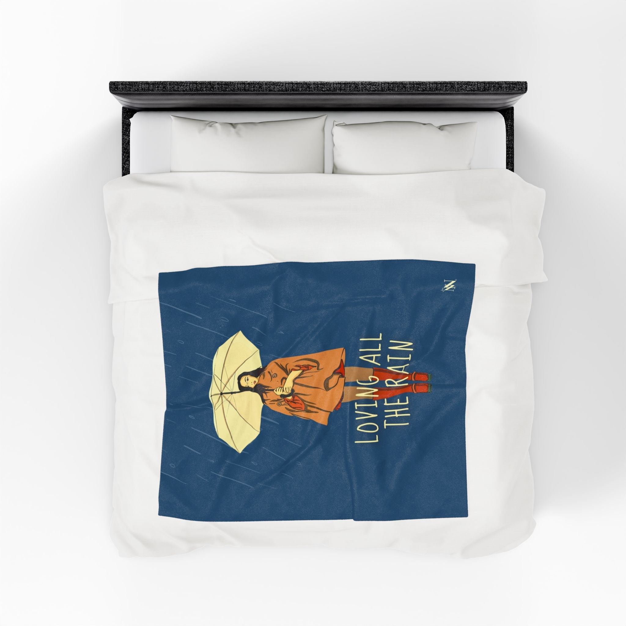 Loving All the Rain | Mix & Match Velveteen Fun-Flirty Lovers’ Blankets