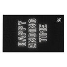 Happy Ending Time Black Mix & Match Soft Sex Towels | Naughty Lovers’ Gifts