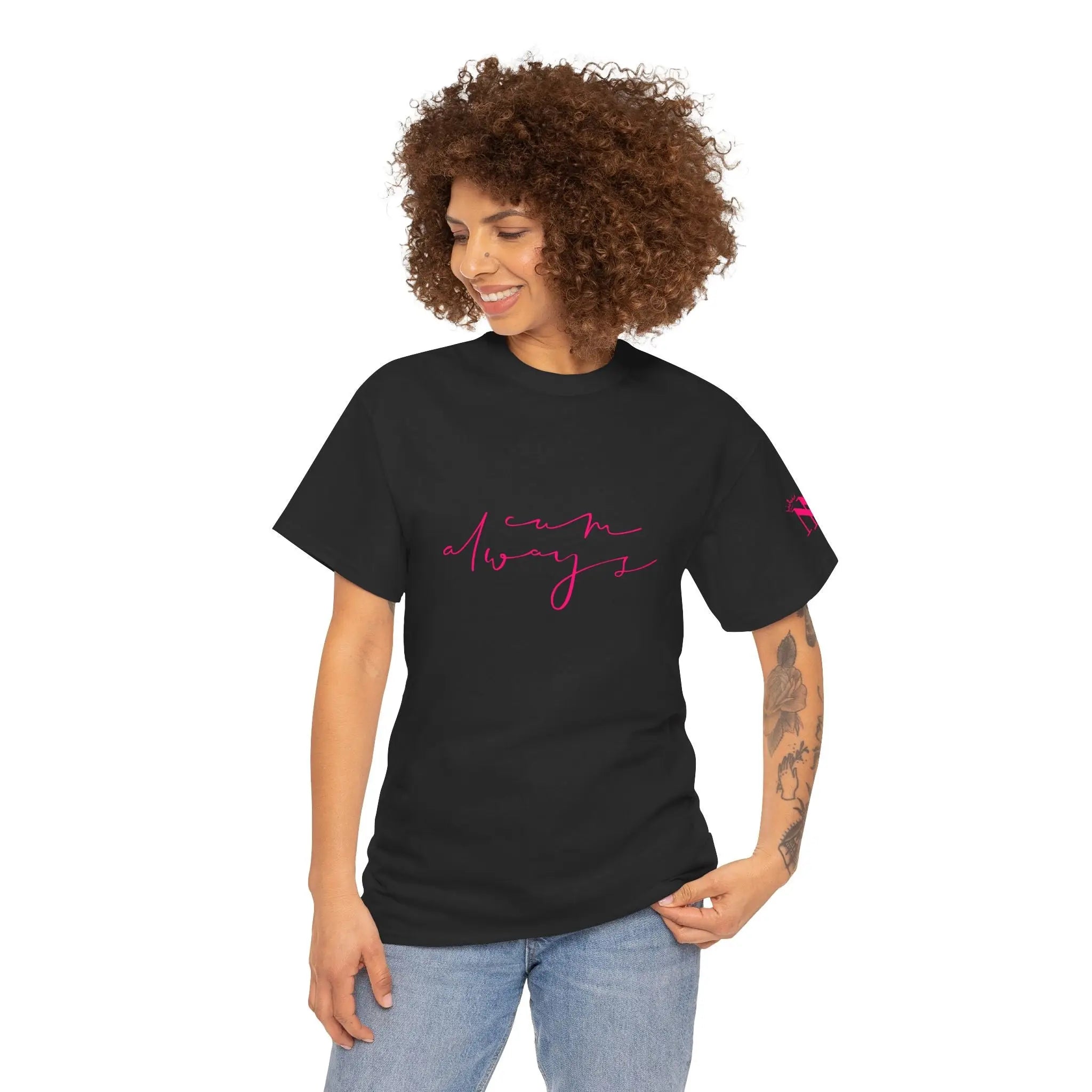 Cum Always | Mix & Match Cotton Unisex Fun-Flirty Lovers’ T-Shirts