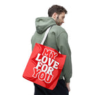 My Love for You Heart Pattern | Mix & Match Fun-Flirty Lovers’ Totes