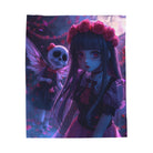 Anime Zombie Girl | Mix & Match Velveteen Fun-Flirty Lovers’ Blankets