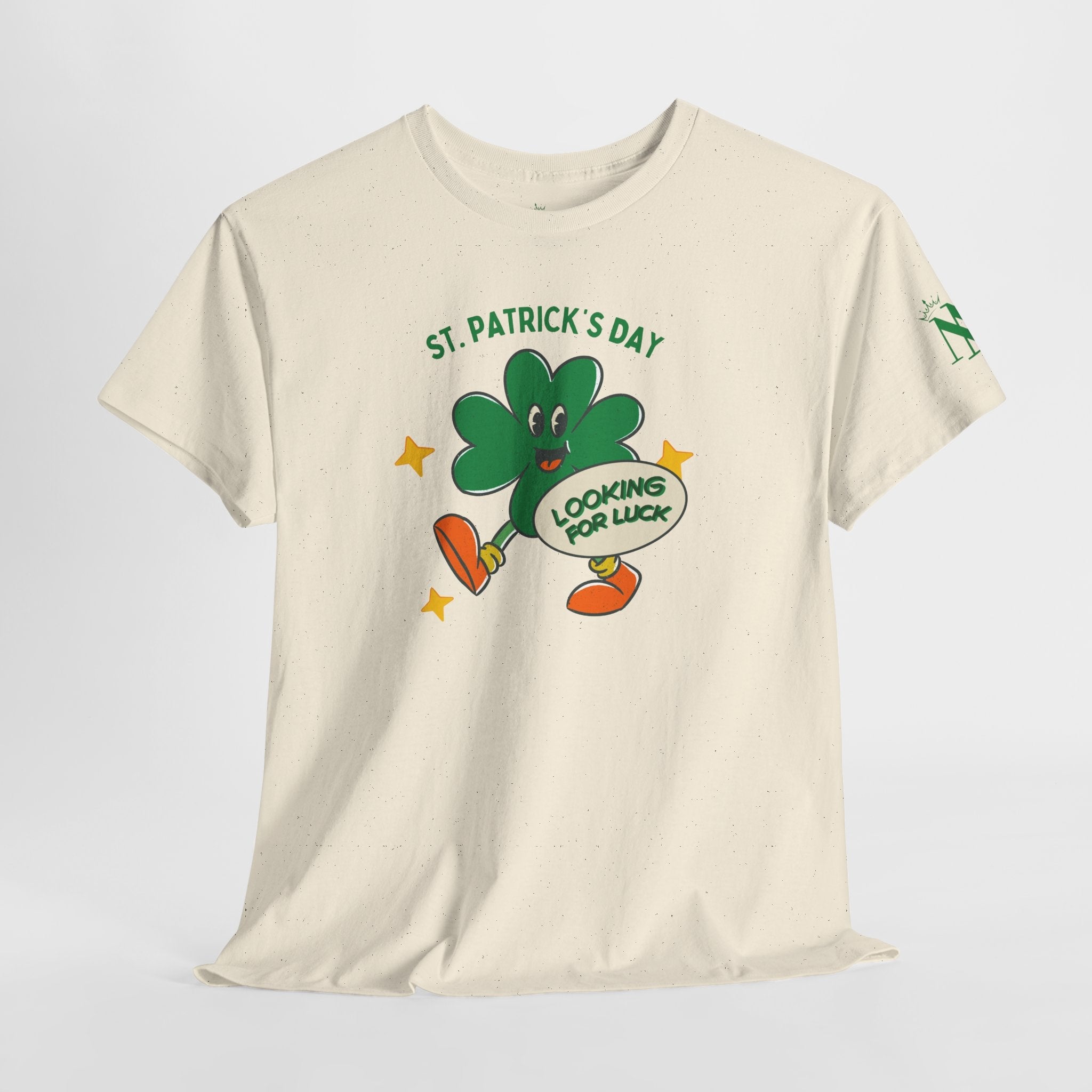 Looking for Luck Shamrock St. Patrick’s Day | Mix & Match Cotton Unisex Fun-Flirty Lovers’ T-Shirts