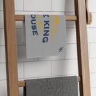 The King of the House Light Grey | Mix & Match Soft Fun-Flirty Lovers’ Towels