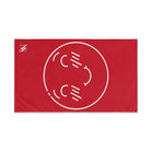 Yes Emoji Red | Mix & Match Classic Fun-Flirty Lovers’ Towels