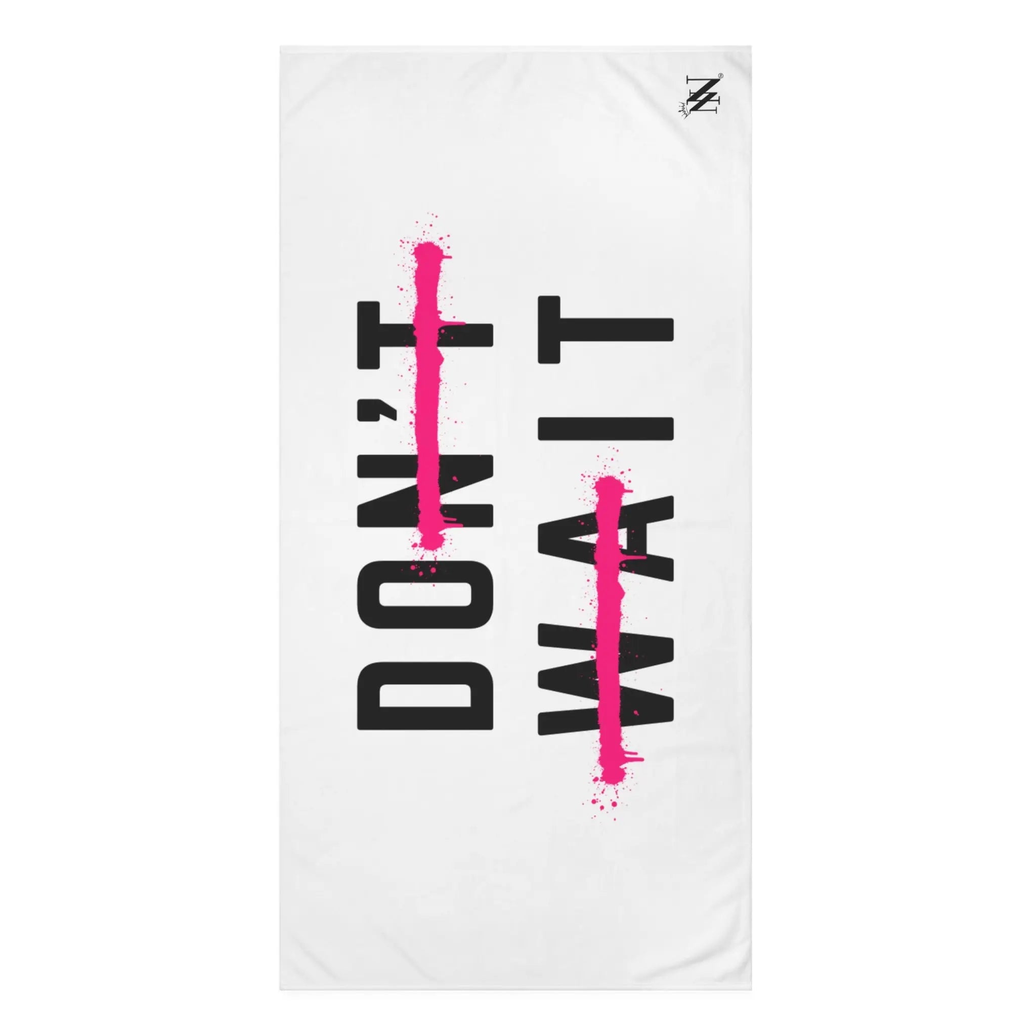 Do It Don’t Wait | Mix & Match XL Fun-Flirty Lovers’ Towels