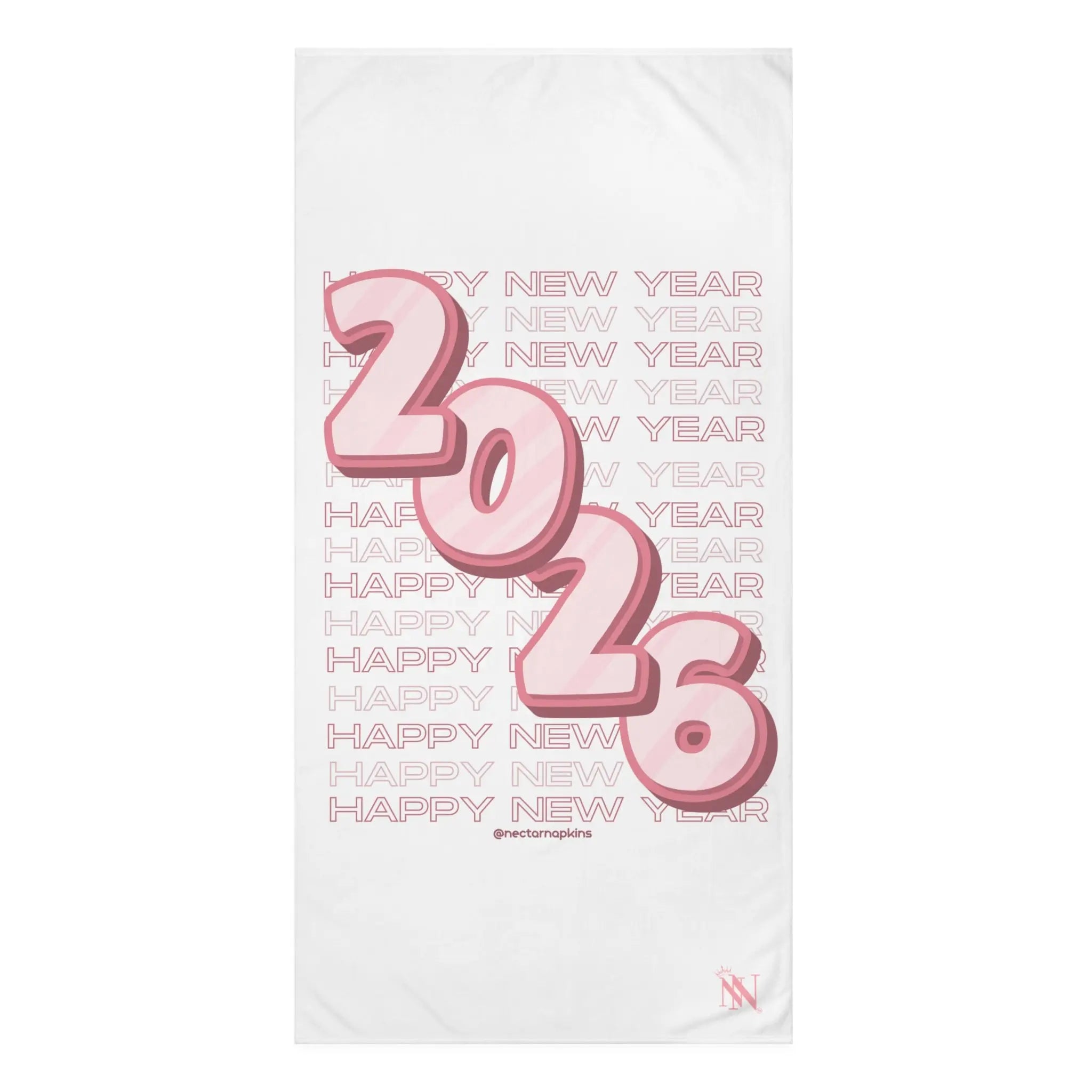 Happy New Year 2026 | Mix & Match XL Fun-Flirty Lovers’ Towels