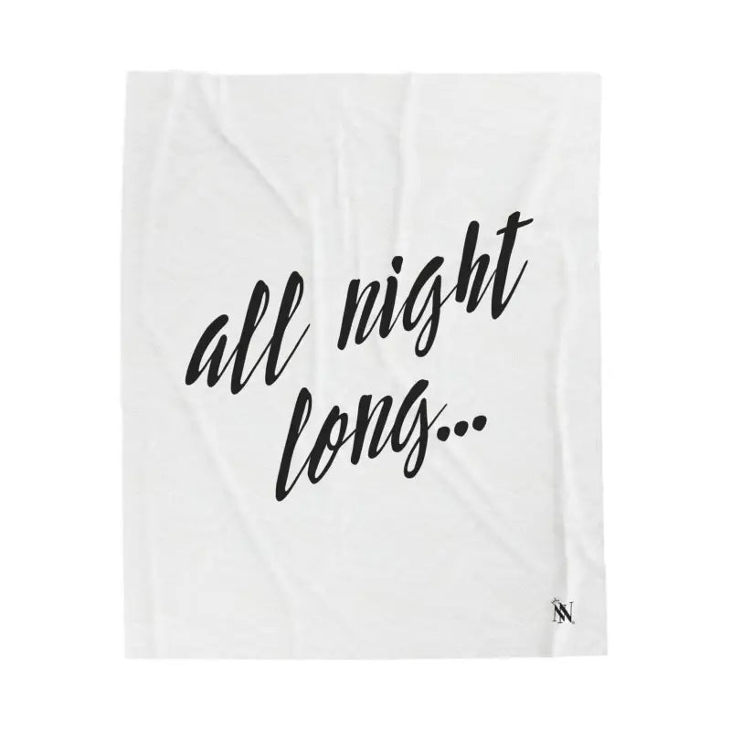 All Night Long... | Mix & Match Fun-Flirty Lovers’ Blankets
