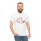 You + Me Lipstick Love | Mix & Match Cotton Unisex Fun-Flirty Lovers’ T-Shirts