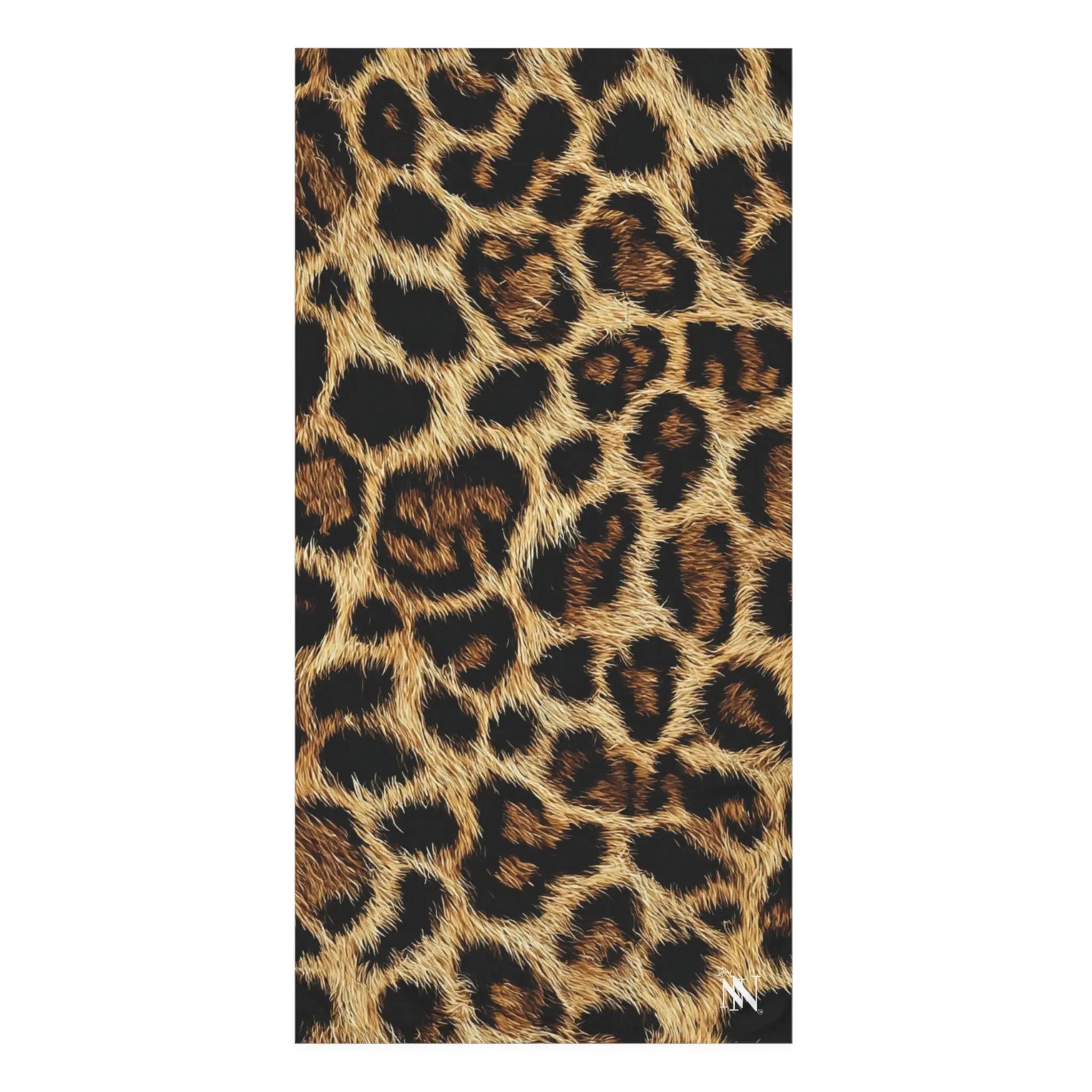 Realistic Cheetah Print Beach Towel