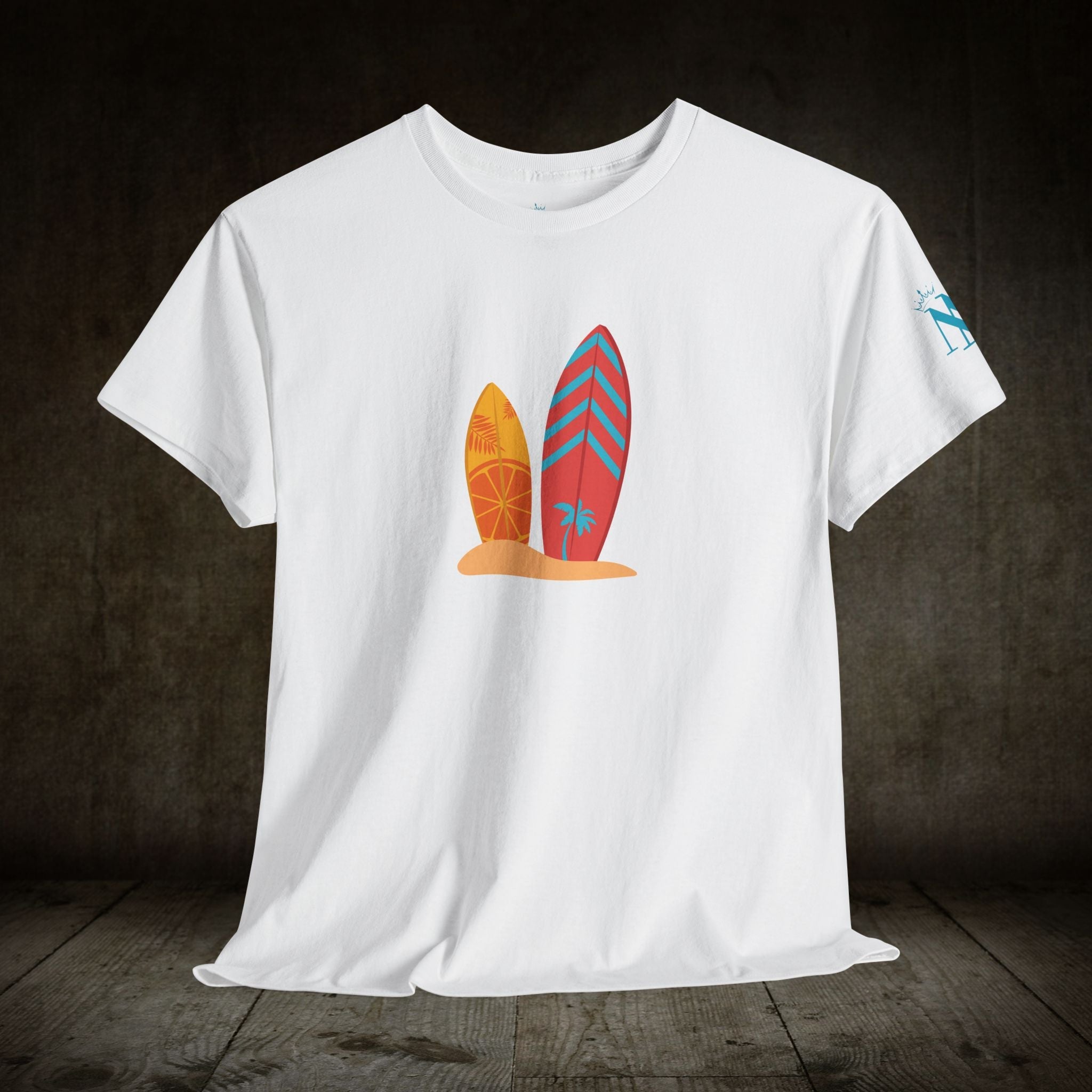 Twin Surfboards | Mix & Match Cotton Unisex Fun-Flirty Lovers’ Tees