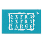 Extra Extra Large Teal | Mix & Match Soft Fun-Flirty Lovers’ Towels