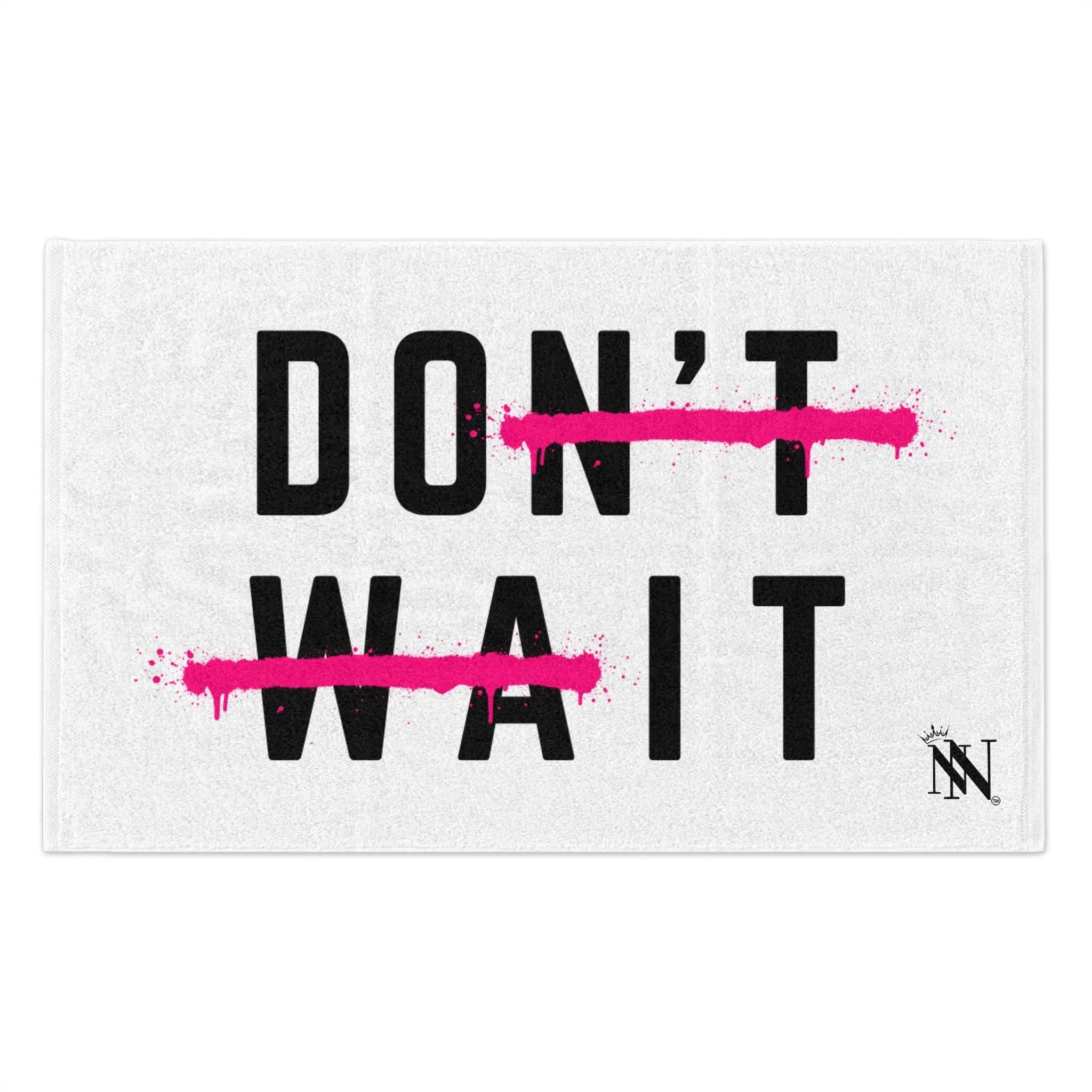 Do It Don’t Wait | Mix & Match Soft Fun-Flirty Lovers’ Towels
