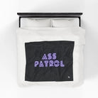 Ass Patrol | Mix & Match Velveteen Fun-Flirty Lovers’ Blankets