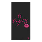 No Regrets Kiss Mark Extra Large Towel