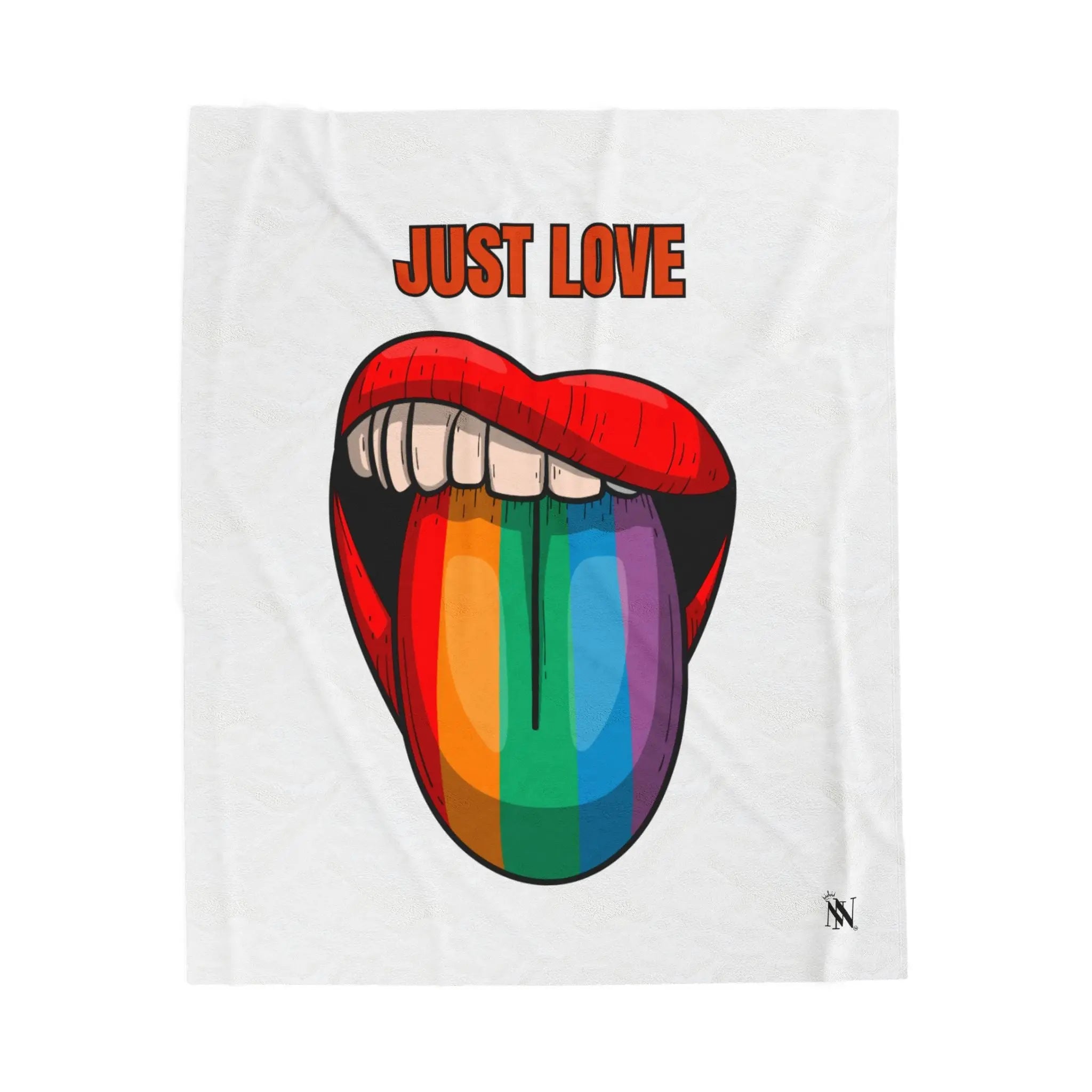 Just Love Rainbow Pride Blanket