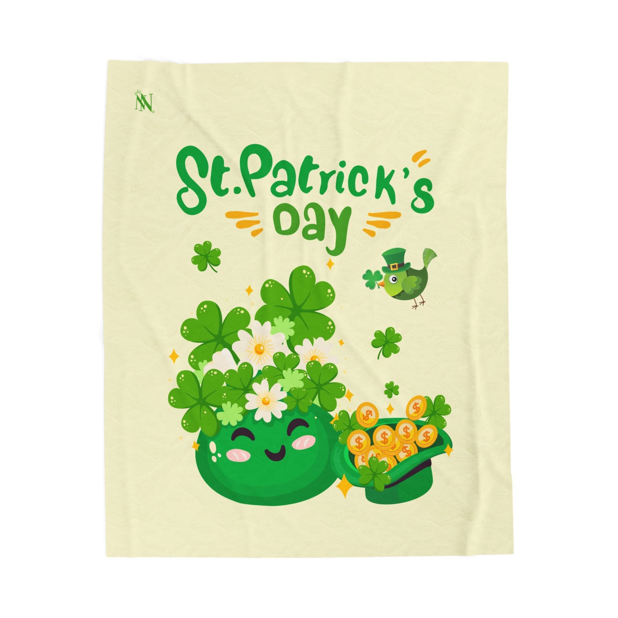Cute St. Patrick’s Day | Mix & Match Soft Fun-Flirty Lovers’ Blankets