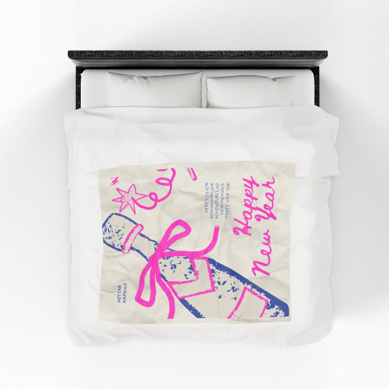 Happy New Year Beginnings | Mix & Match Soft Fun-Flirty Lovers’ Blankets